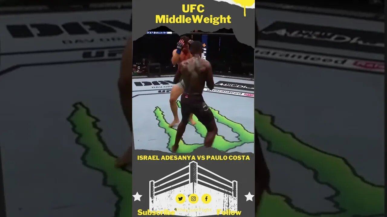 UFC, Israel Adesanya vs Paulo Costa