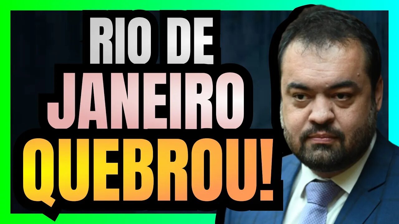 RIO DE JANEIRO está falido, e governador CLÁUDIO CASTRO passa o pires em Brasília