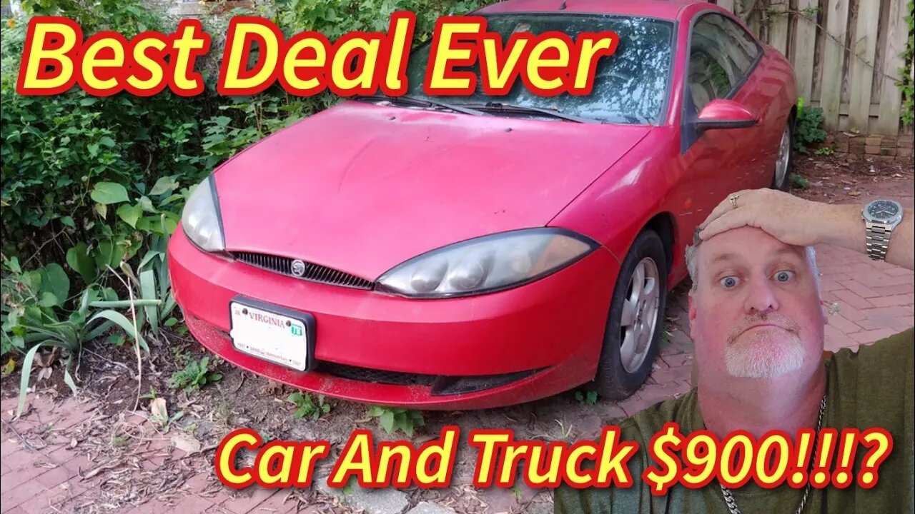 I Won A Car And A Truck All Under $900 Biggest Deal Ever. Mercury Cougar, GMC Envoy XUV