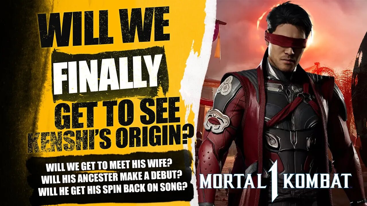 Mortal Kombat 1: Whats Going On With kenshi In This Timeline? .(Quick Thoughts)