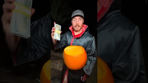 I Hid $10,000 In A Pumpkin