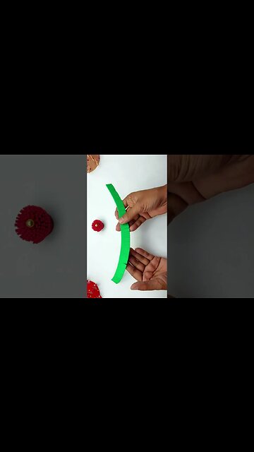 Glitter Foam Sheet Crafts || Glitter Foam Wreath Making For Wall Hanging