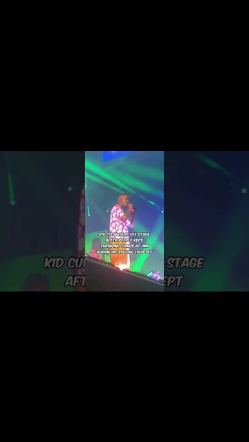 Kid Cudi Walks Off Stage At Rolling Loud😧🥵