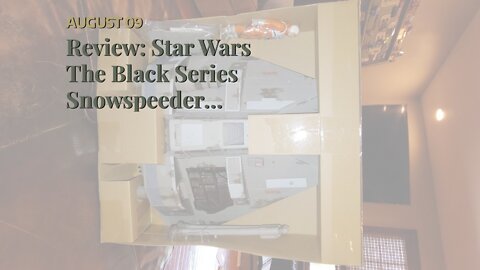 Review: Star Wars The Black Series Snowspeeder Vehicle with Dak Ralter Figure 6-Inch-Scale The...
