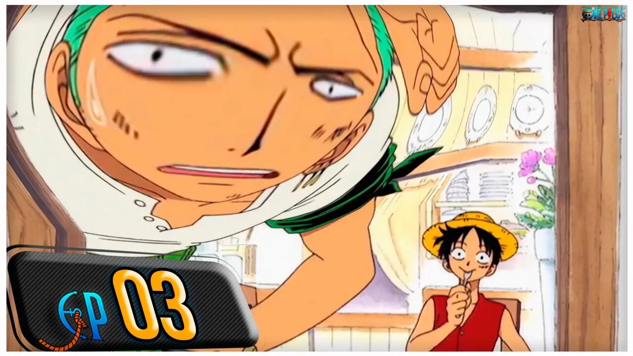 MORGAN vs LUFFY! QUEM É ESSA LINDA JOVEM? (RESUMO ONE PIECE EP 3)