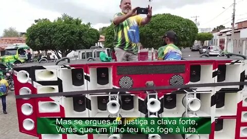 Hino nacional 7 de Setembro praça quiosque rua da estrela iaçú BA