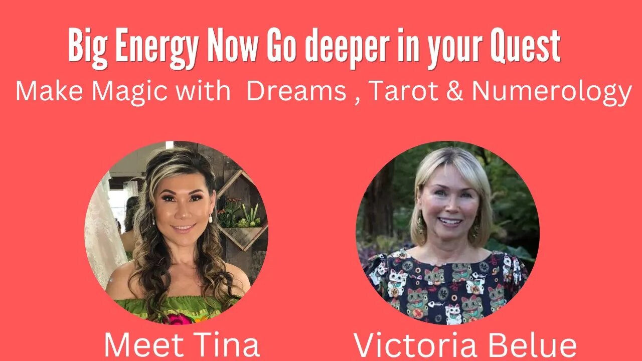 Free Live Event How Dreams manifest & How Dreams work in this reality with Victoria