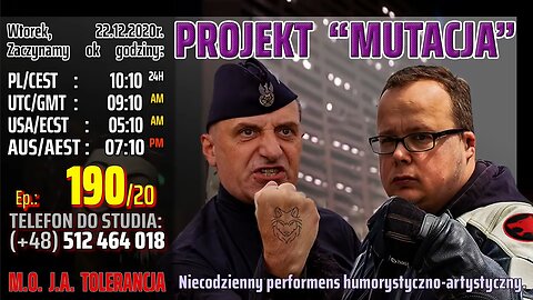 PROJEKT "MUTACJA" - Olszański, Osadowski NPTV (22.12.2020)