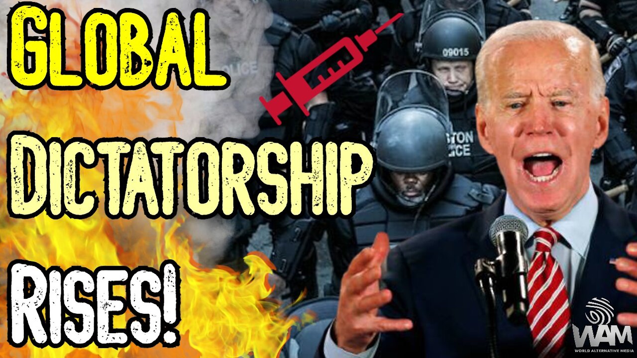 Global Dictatorship RISES! - Biden THREATENS Governors As Jab Mandate Tyranny GROWS