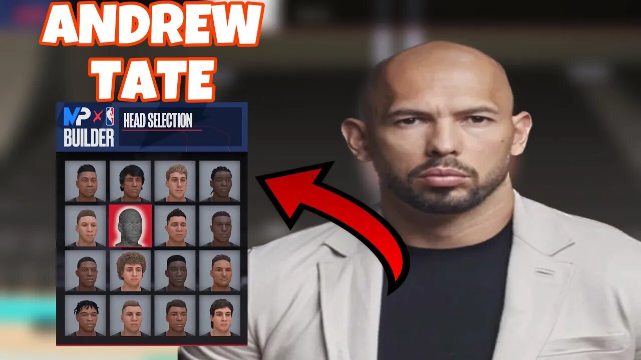 Best ANDREW TATE! Face Creation in NBA2K24!