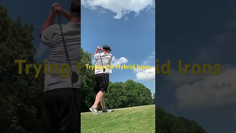 Trying the Hybrids #shortsfeed #youtubeshorts #golf #golfswing #viral