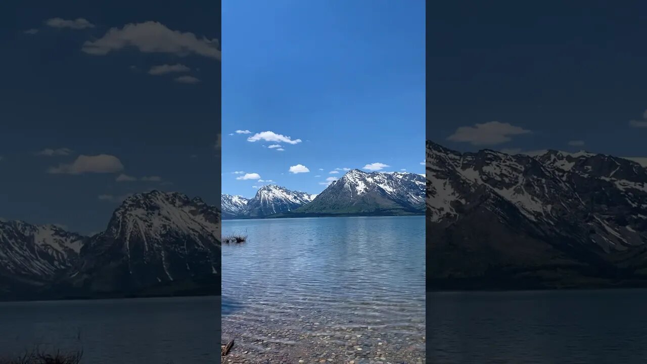 Jackson Lake | Grand Teton National Park | #shorts #short