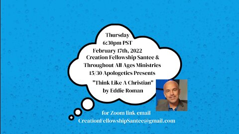 Think like a Christian with Eddie Roman