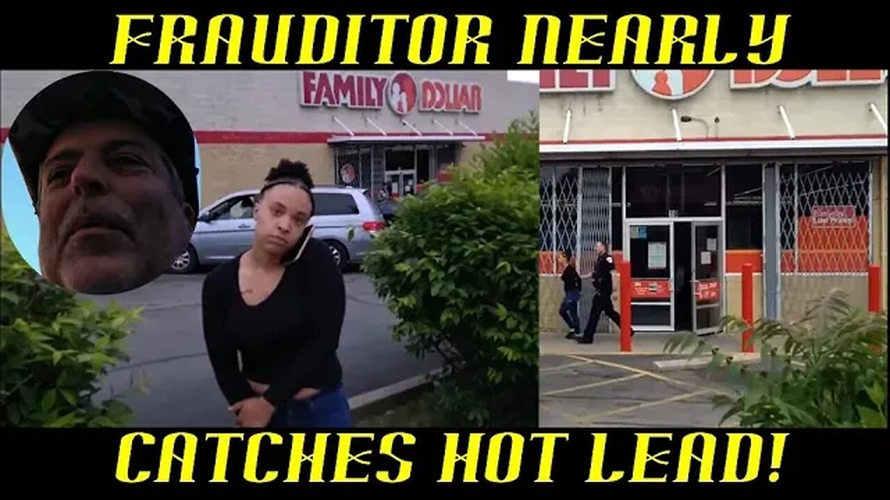 Frauditor Gets the Wrong One & Nearly Catches 9MM Hot Lead: HAHAHA!