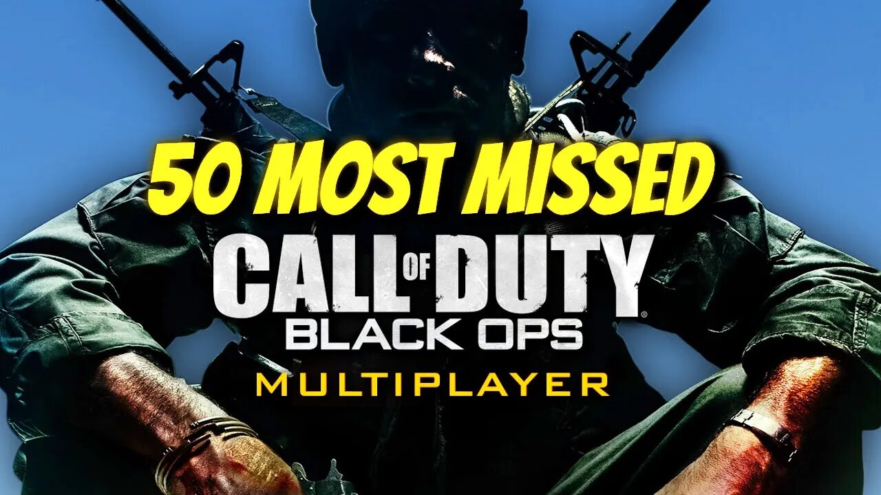 50 Things WE MISS from Black Ops Multiplayer!