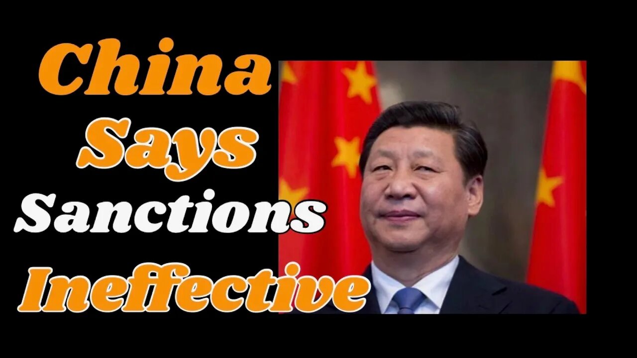 China Says #Russian Sanctions Ineffective