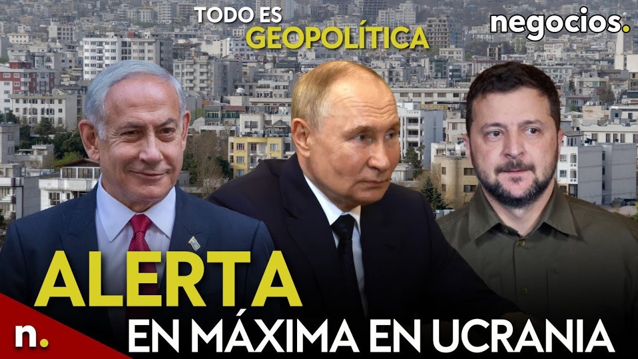 TODO ES GEOPOLÍTICA: ataque masivo de Rusia, alerta en máxima en Ucrania e Irán amenaza a Israel