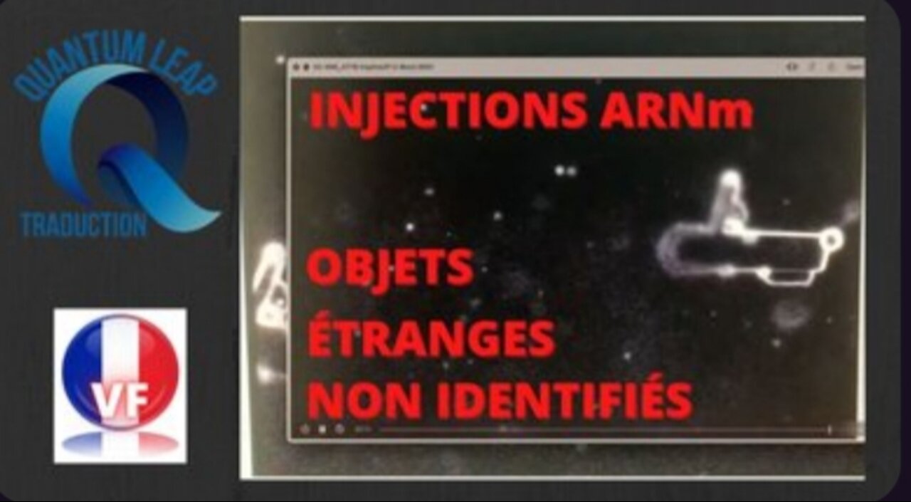 Des objets étranges dans les injections de Pfizer et Moderna !