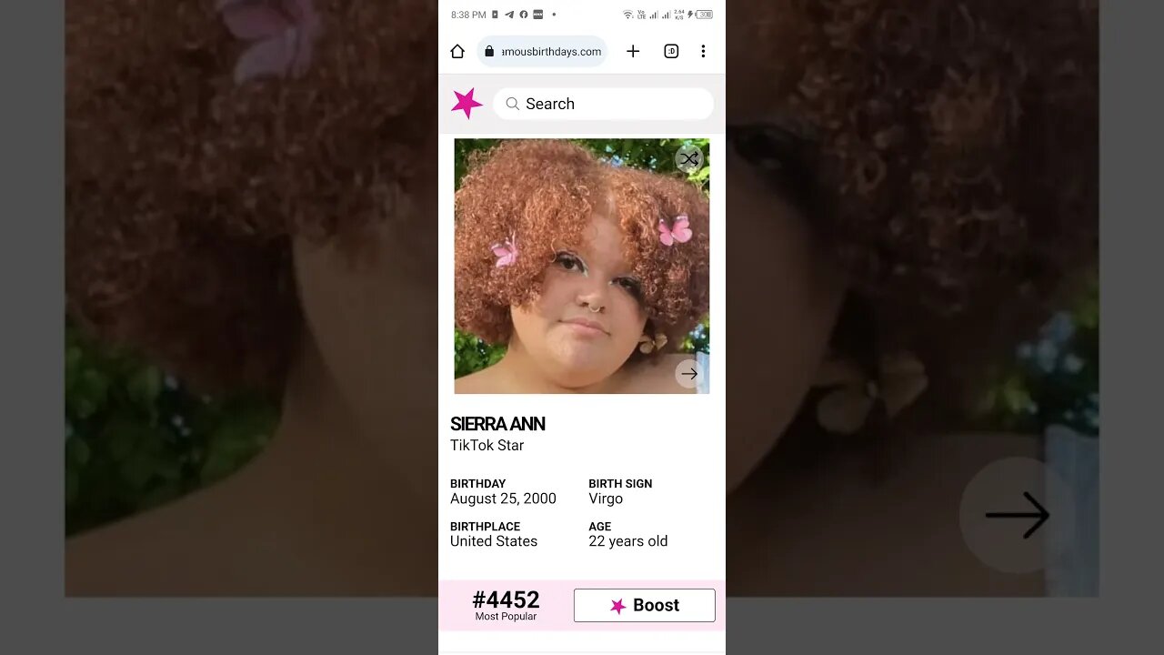 HAPPY 22 BIRTHDAY SIERRA ANN