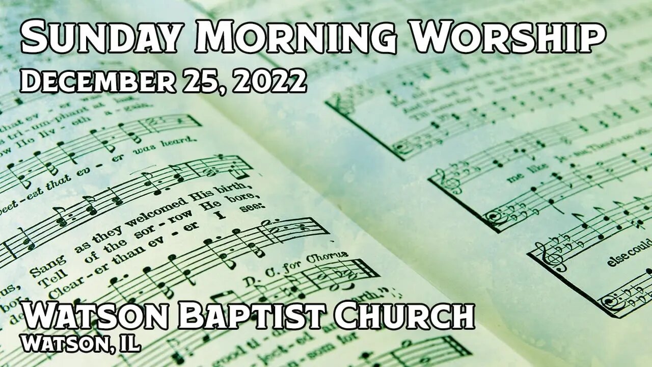 2022 12 25 Worship Service