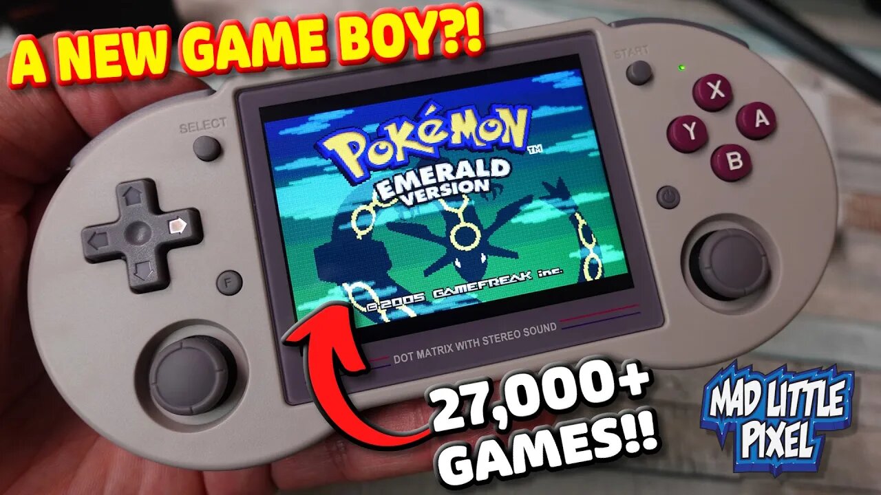 A New Game Boy! RETRO Handheld With OVER 27,000 Games!