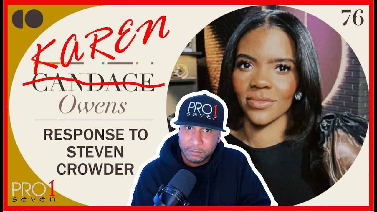 Candace Owens' EMOTIONAL Rant on Steven Crowder. Karen Owens?