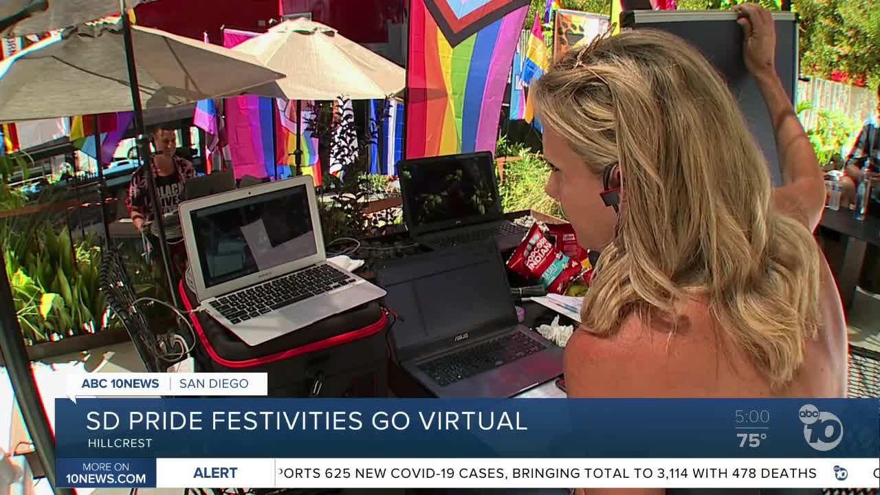 San Diego Pride festivities go virtual