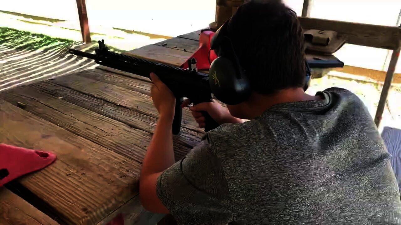 Ryan’s first time with Ruger 556