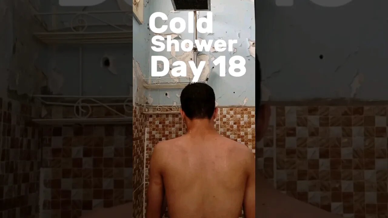 Cold Shower Day 18 #coldshower #workout