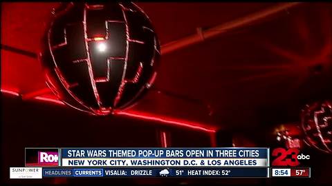 Star Wars themed pop-up bar hits Los Angeles