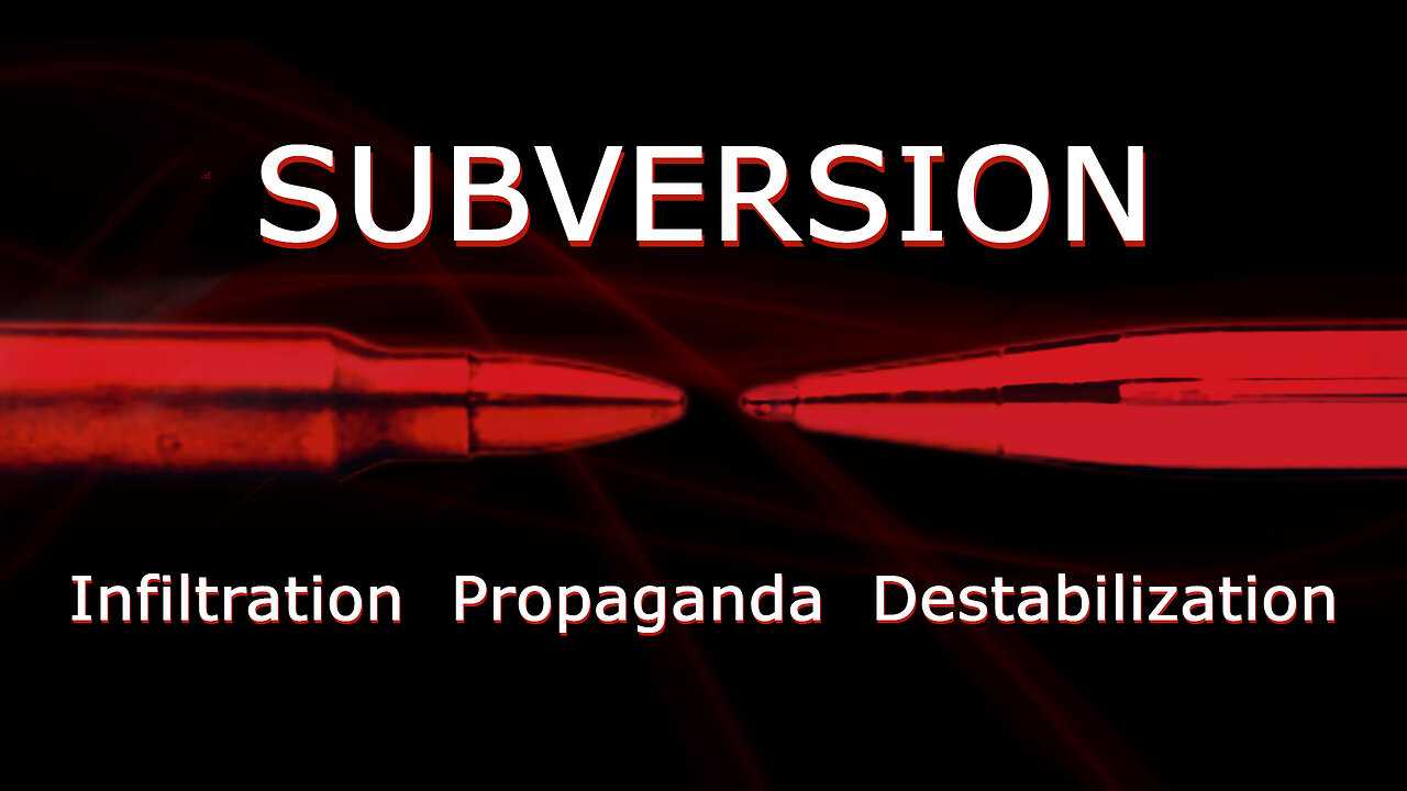 Subversion Tactics | Former KGB Yuri Bezmenov