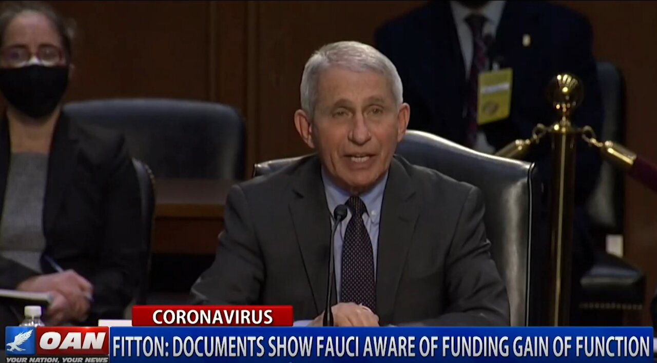 Documents Show Fauci Aware Of Funding Gain Of Function