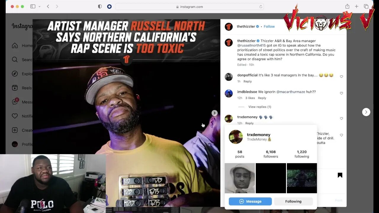 No real motion in the Bay Area rap music, who is to blame??