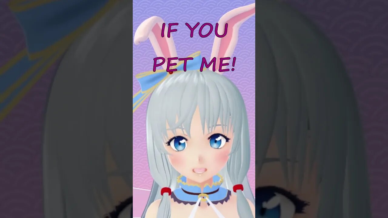 DONT PET ME 😡 #shorts #vtuber #envtuber #envtubermemes #vtuberuprising #bunnyvtuber #memes #meme