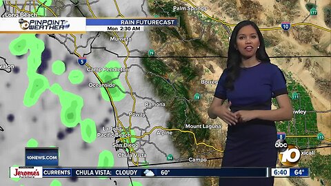 10News Pinpoint Weather for Sun. July 7, 2019