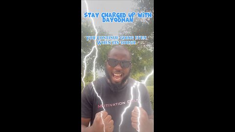 You Continue #dayodman #motivation #eeyayyahh #motivationalspeaker #positivity