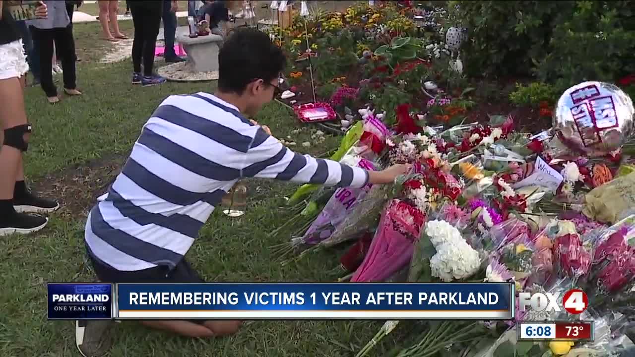 Parkland community honors shooting victims