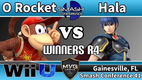 O Rocket (Diddy) vs. Hala (Marth) - SSB4 Winners R4 - Smash Conference 41