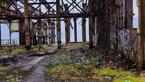 Abandoned Torpedo Test Range on Loch Long, Scotland