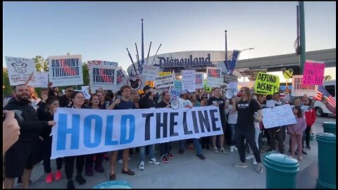 Protestors At Disneyland Chant: Boycott Disney
