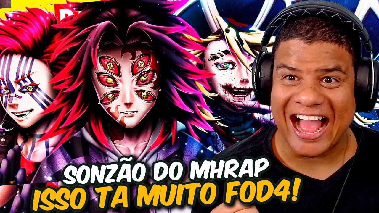 REAGINDO a VIBE LUAS SUPERIORES | Akashi & SecondTime (Demon Slayer) | MHRAP | React Anime Pro