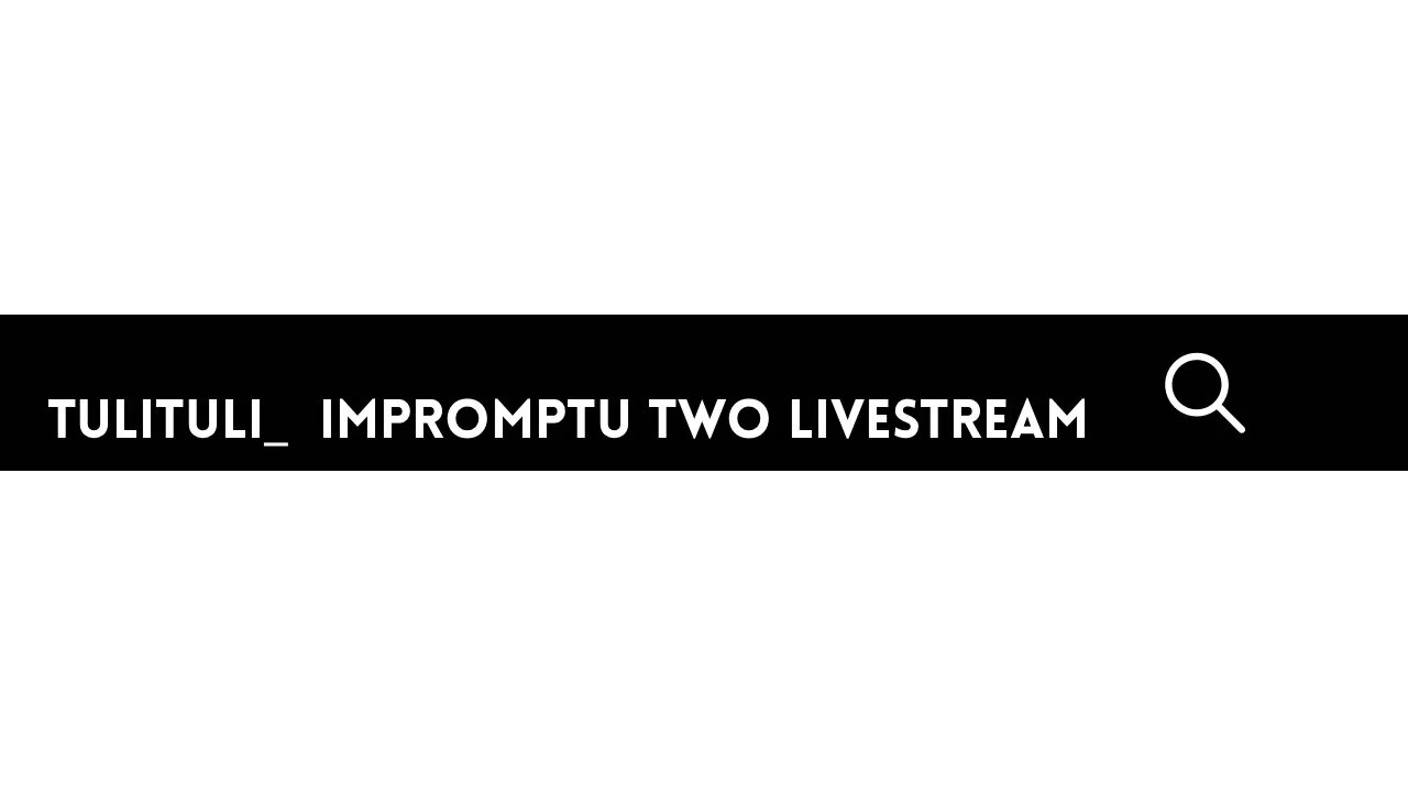 Impromptu Livestream