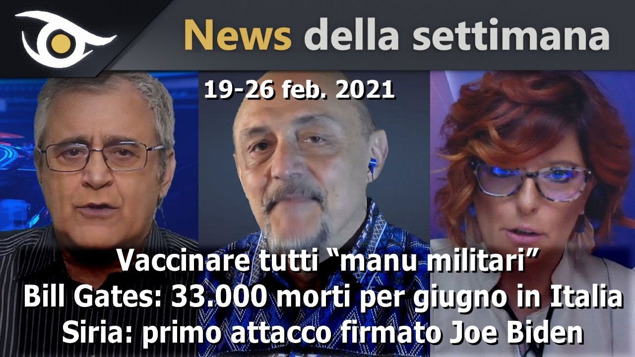 NEWS DELLA SETTIMANA (19-26 feb. 2021)