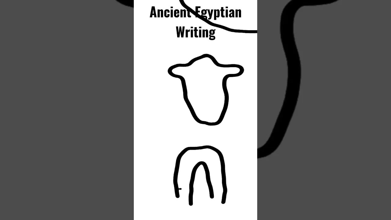 Draw Ancient Egyptian Hieroglyphs #ancient #drawing #art