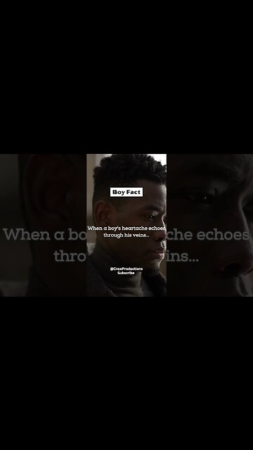 When a boy's heartache echoes through his veins #relationshipadvice #shorts