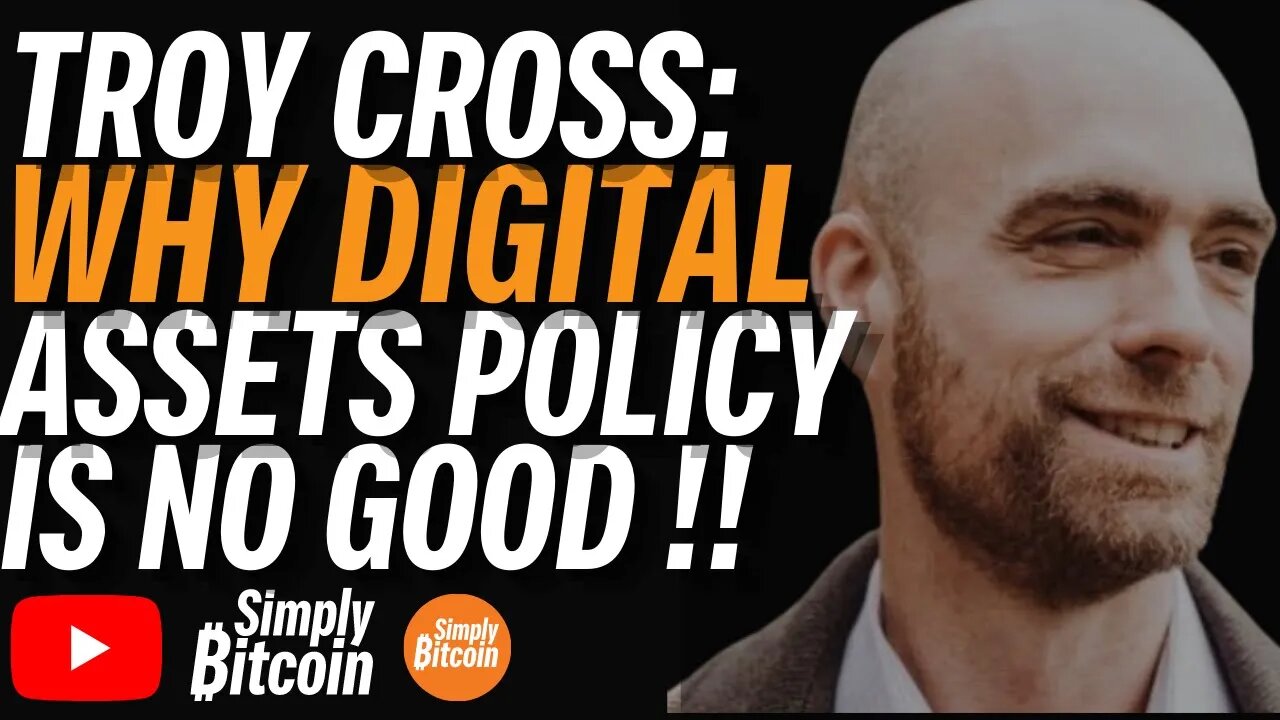 TROY CROSS: Breakdown of Digital Assets Policy