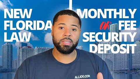 Monthly Fees Instead of Security Deposits in Florida