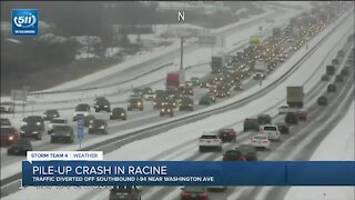 Wintry weather causes multiple accidents on highways