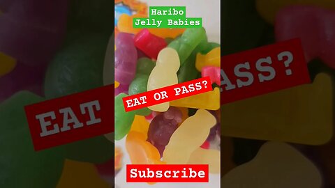 Haribo Jelly Babies 🤩🍬 Eat or Pass? #sweets #candy #shorts #youtubeshorts #viral #trending #short