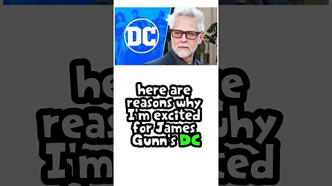 Reasons Why I’m Excited for James Gunn DC - #shorts #dccomics